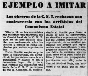Recorte Solidaridad Obrera 20-12-1932