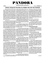 Vocero Pandora 183  Septiembre 2025