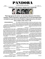 Vocero Pandora 189 especial 3M Marzo 2026